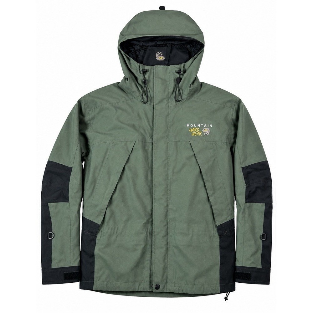 Mountain Hardwear GORE-TEX Jacket Mens XL Green FTX Ultra Hooded Hiking Gorpcore